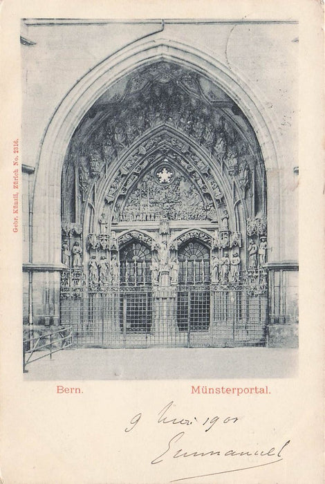 Bern Münsterportal