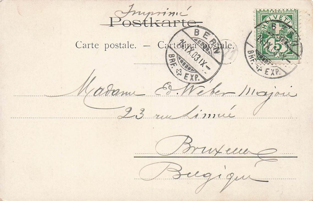 Bern Pfeilerfigur Im Kornhauskeller In Bern