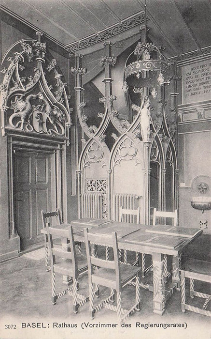 Basel Rathaus (Vorzimmer Des Regierungsrates)