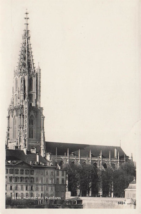 Bern Munster Mit Plattform