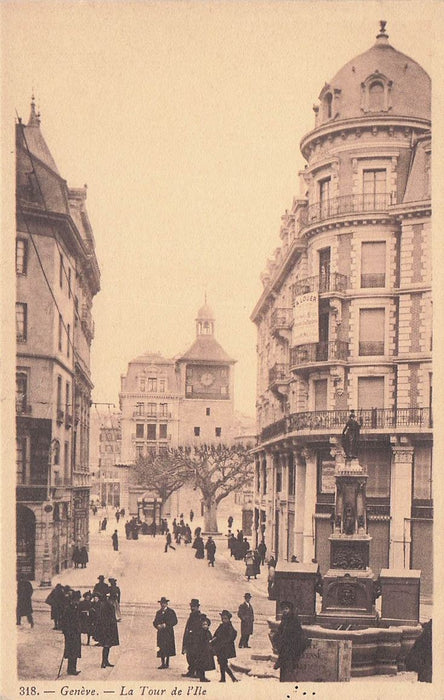 Geneve La Tour De L'Ile