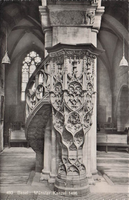 Basel Münster Kanzel