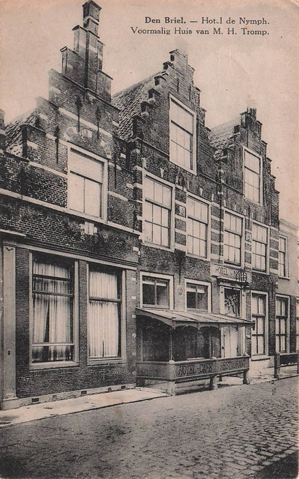 Brielle Den Briel Hotel De Nymph Voormalig Huis Van M H Tromp