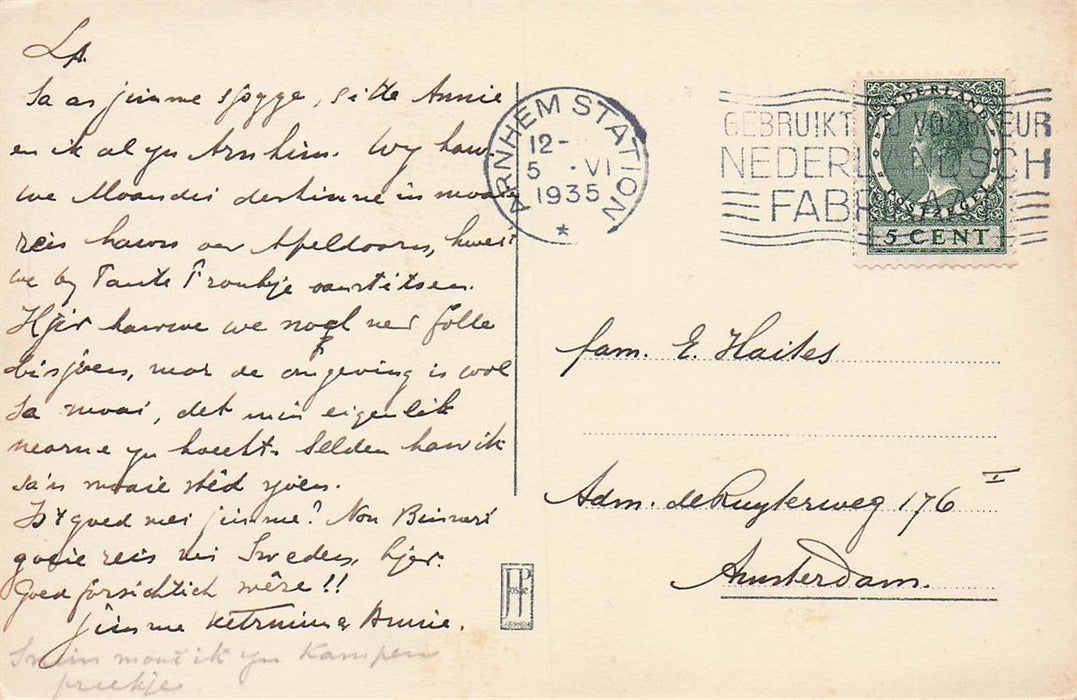 Arnhem Gezicht Vanaf De Nieuwe Rijnbrug