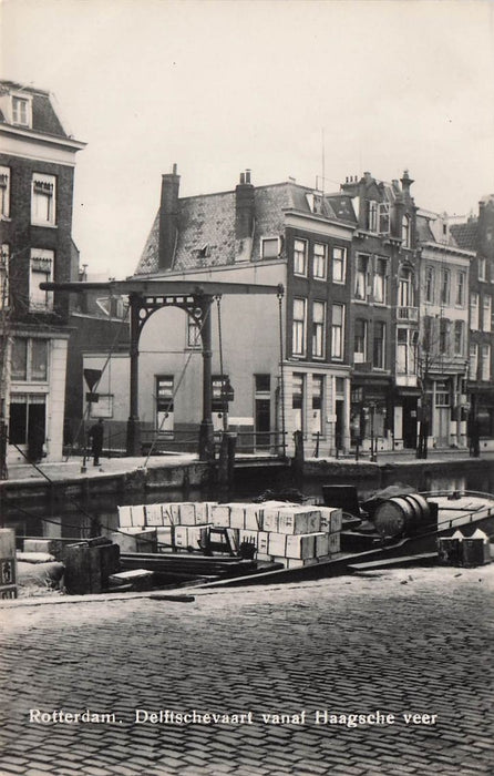 Rotterdam Delftschevaart Vanaf Haagsche Veer
