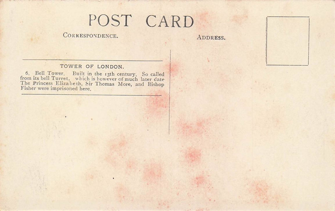 Tower Of London Bell Tower Built In The 13Th Century