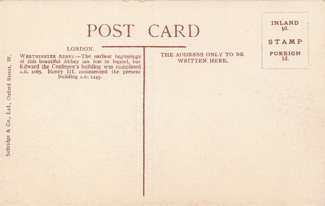 Westminster Abbey London