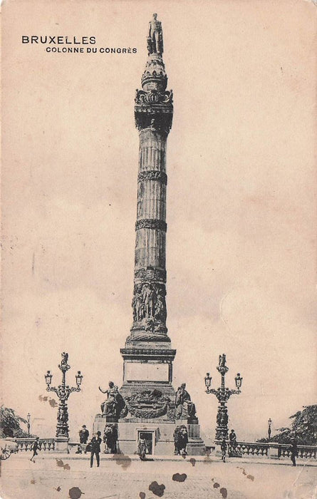 Bruxelles Colonne Du Congres