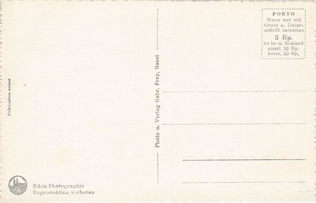 Basel Spätgotischer Taufstein Im Münster
