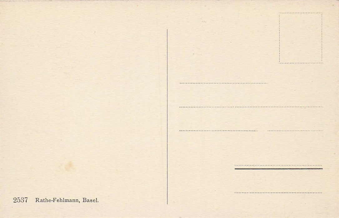 Basel Taufstein Im Münster Aus Dem XV Jahrhundert