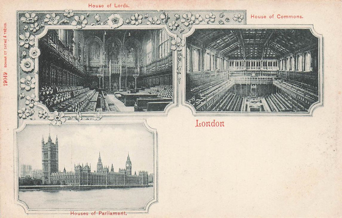 Houses Of Parliament House Of Lords London House Of Commons