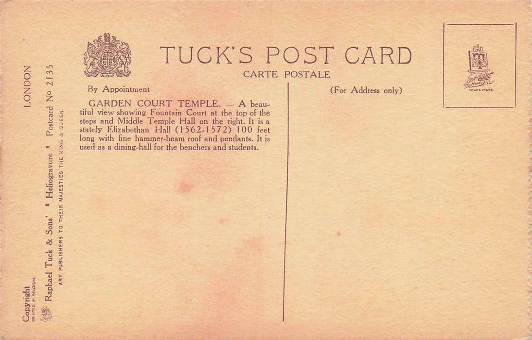 Garden Court Temple London