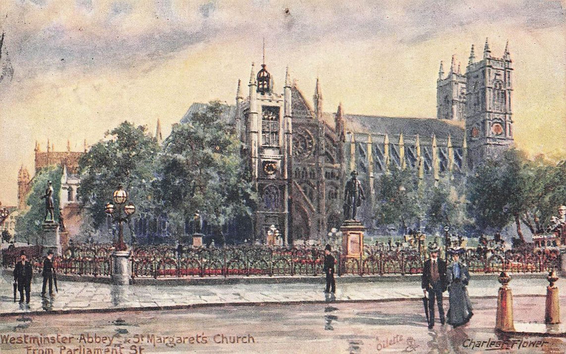 Westminster Abbey St Margaret'S Church From Parliament