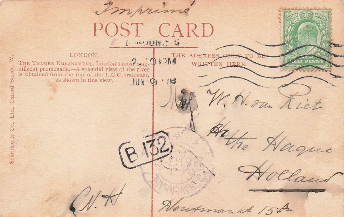 The Thames Embankment London