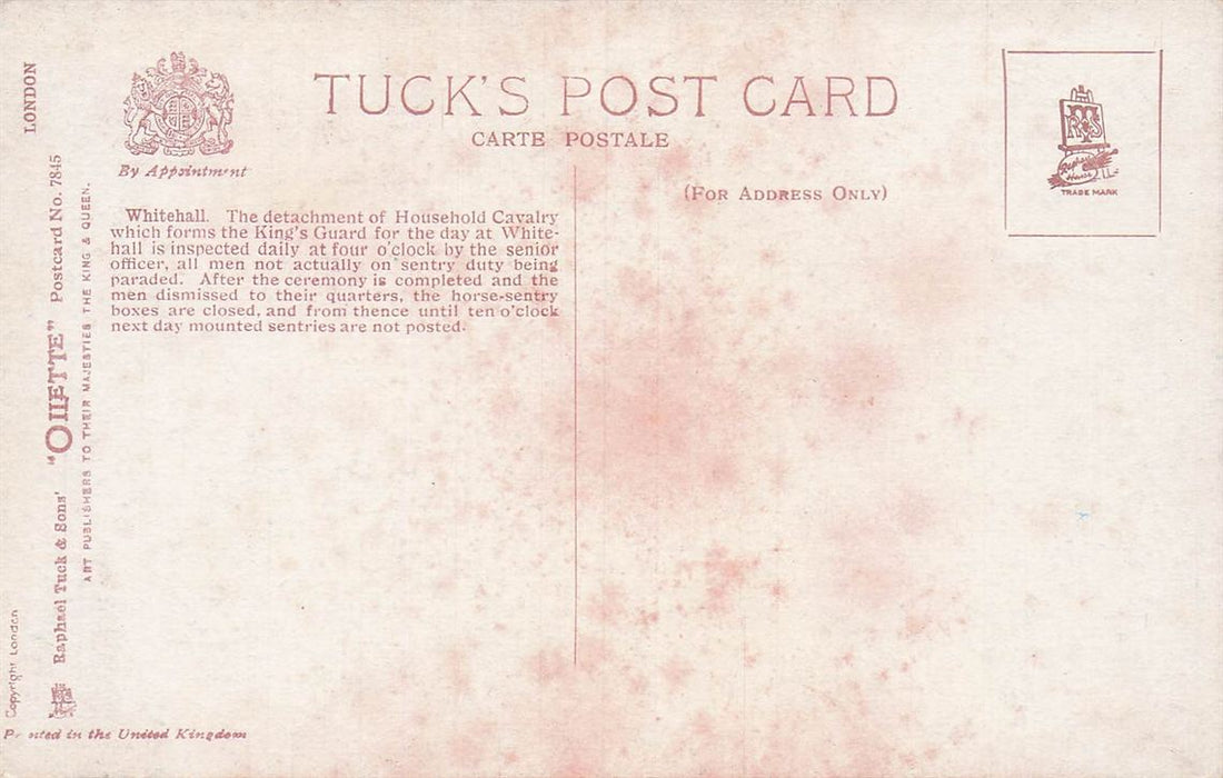 Changing Guard Whitehall