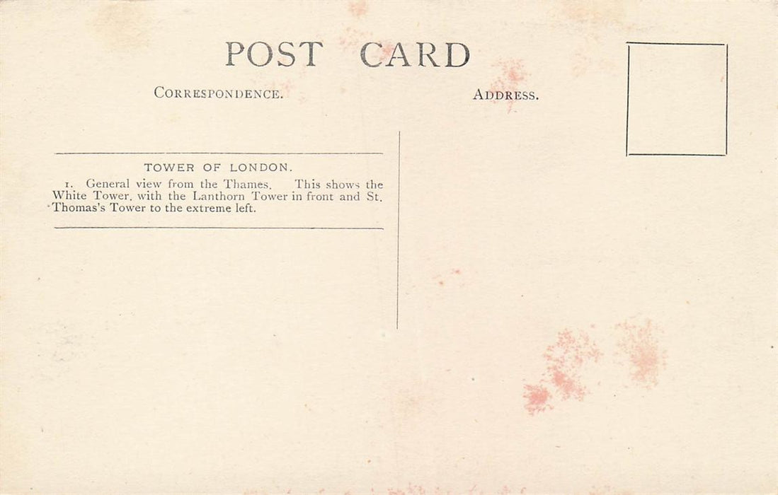 Tower Of London General View From The Thames