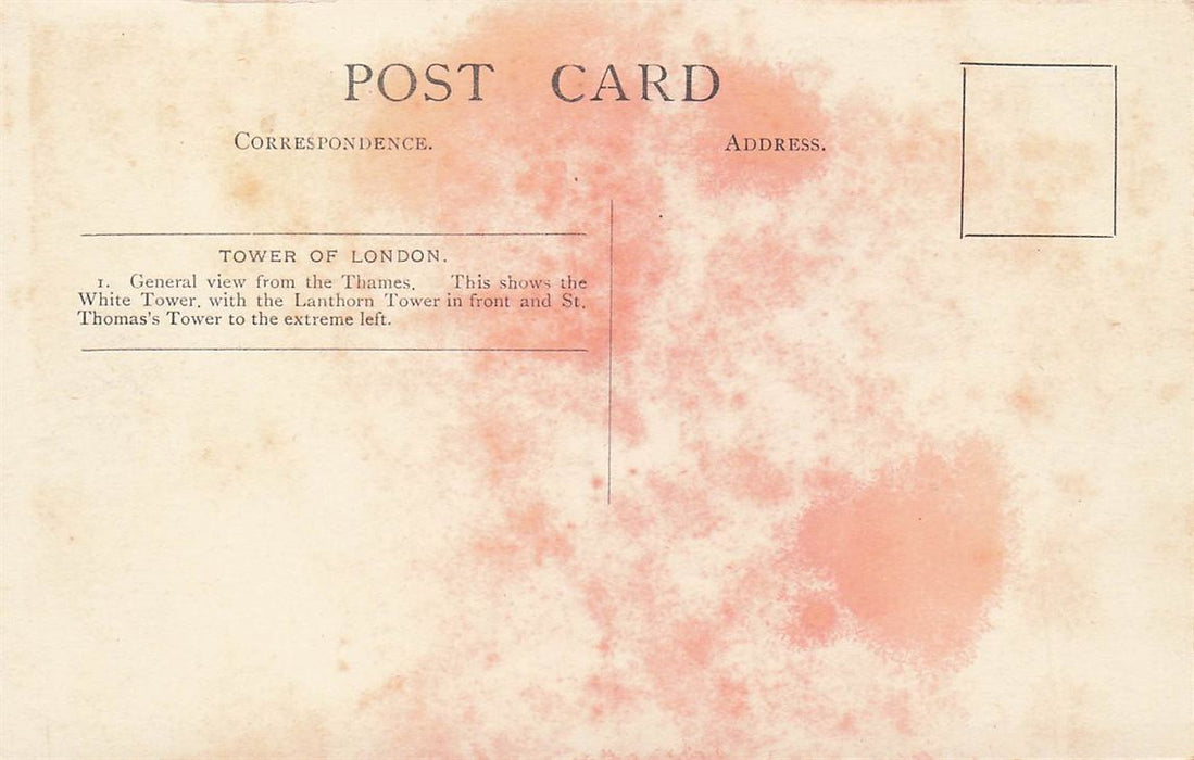 Tower Of London General View From The Thames