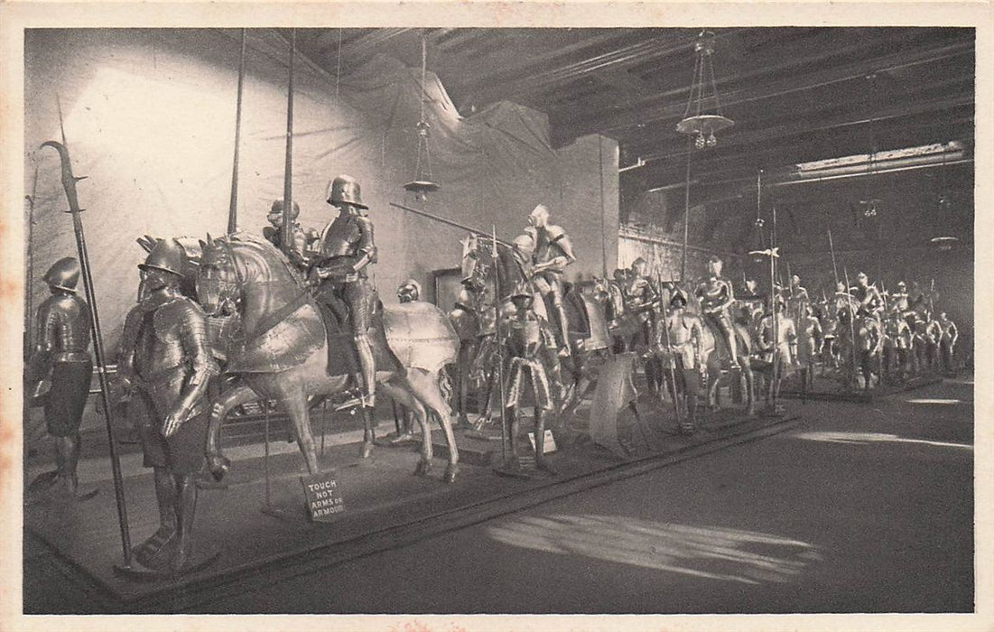 Tower Of London White Tower View In Horse Armoury