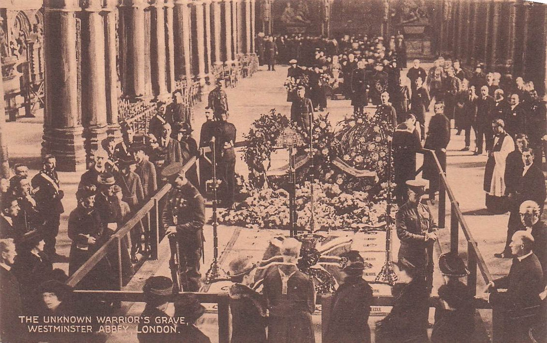 The Unknown Warrior'S Grave Westminster Abbey London