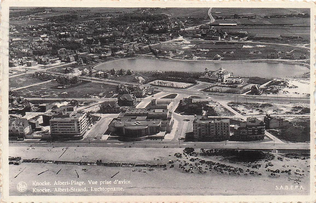 Knocke Albert-Plage Vue Prise D'Avion