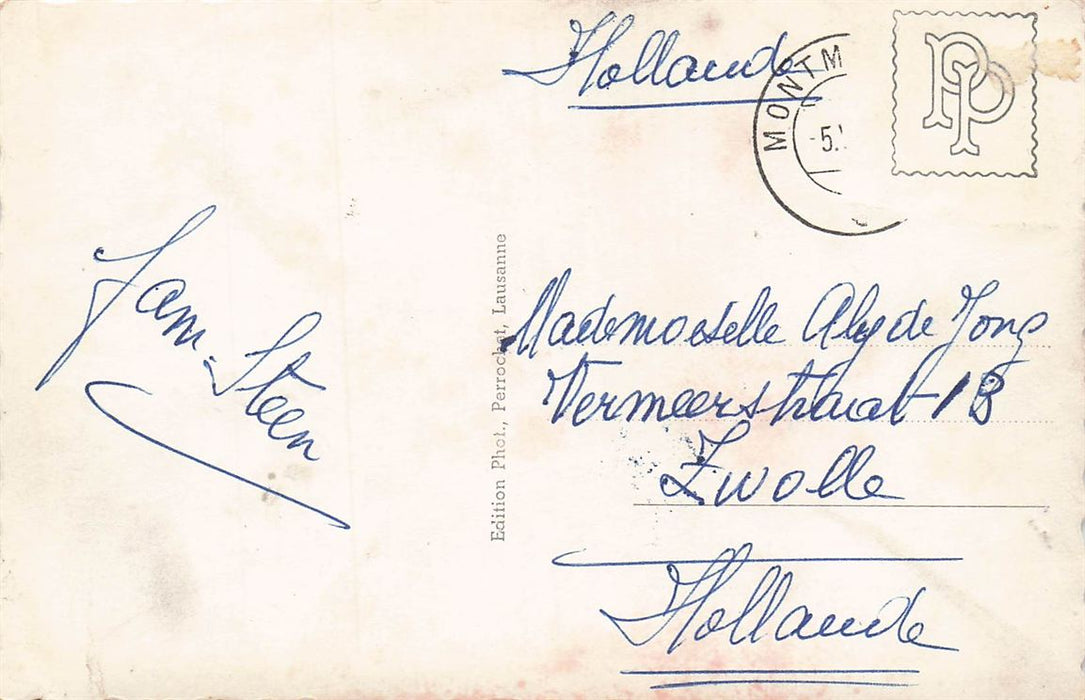 Montmollin Vue Prise De A La Chenille S Rochefort