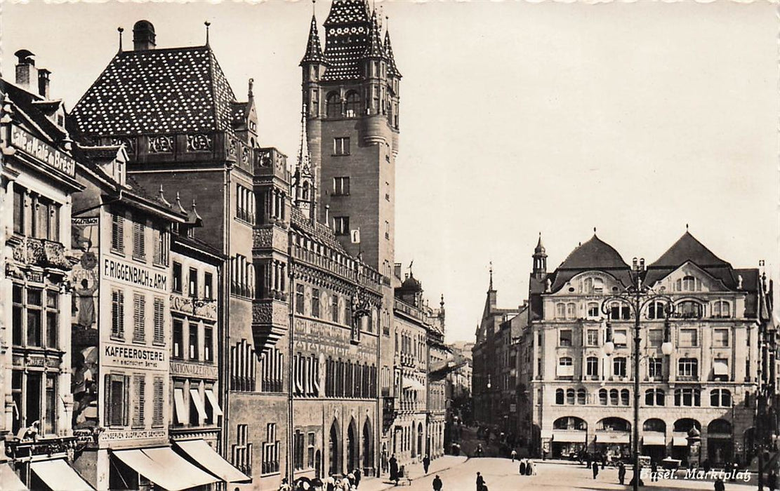 Basel Bale Place Du Marche