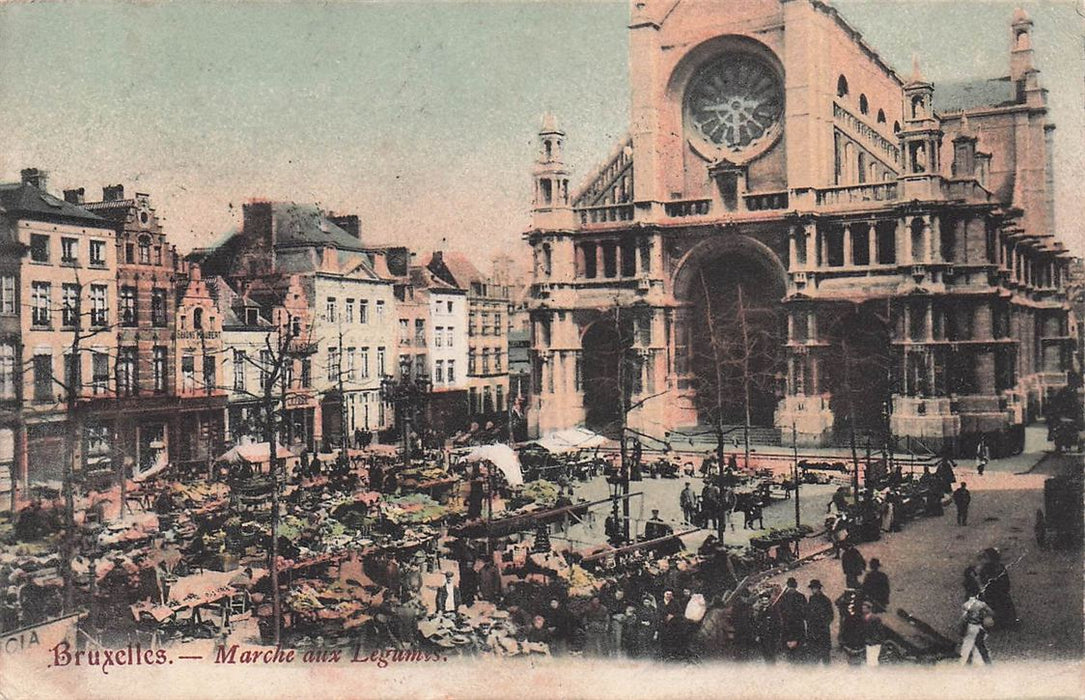 Bruxelles Marche Aux Legumes