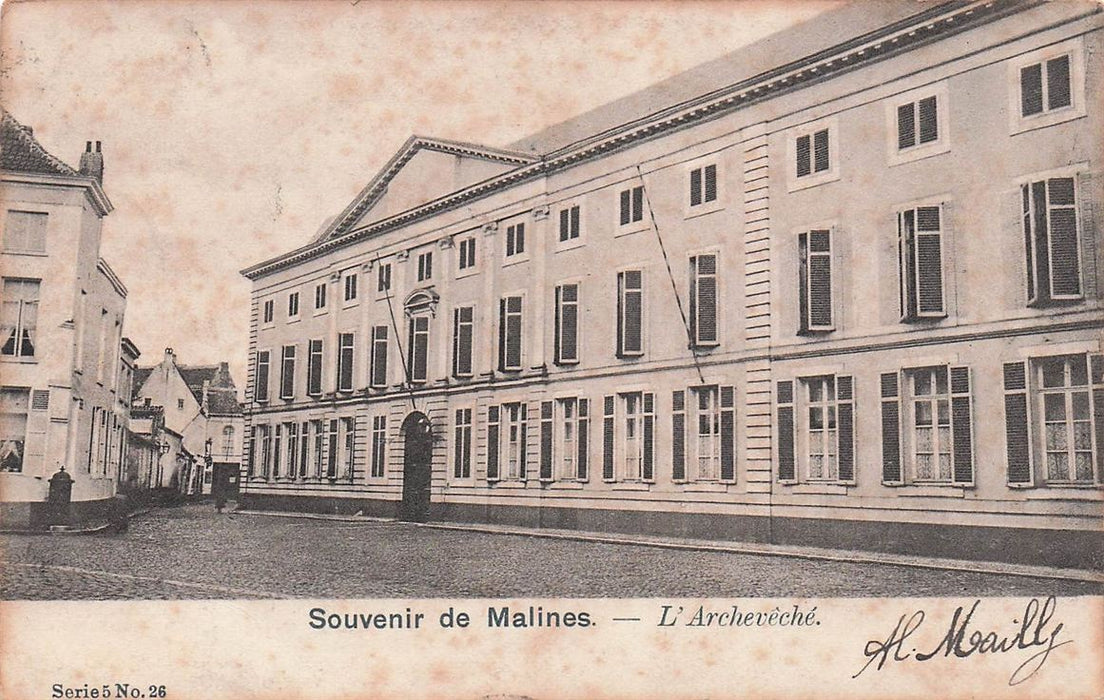 Souvenir De Malines L'Archeveche