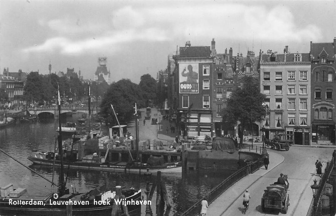 Rotterdam Leuvehaven Hoek Wijnhaven