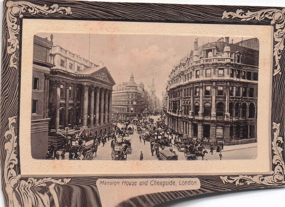 Mansion House And Cheapside London