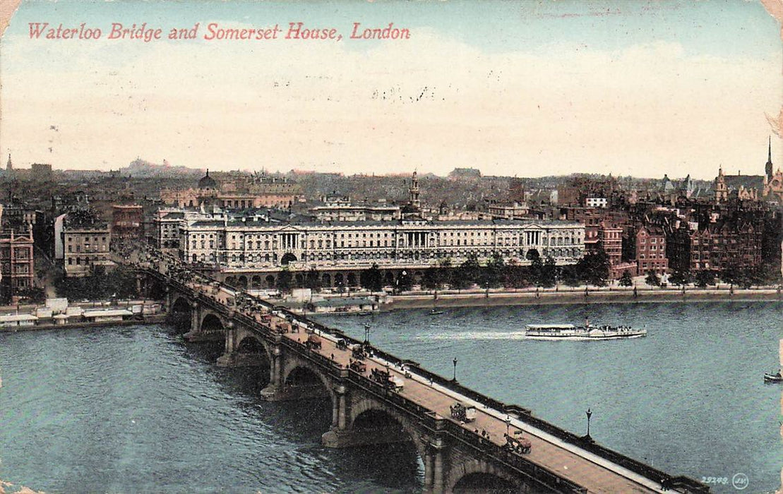 Waterloo Bridge And Somerset House London