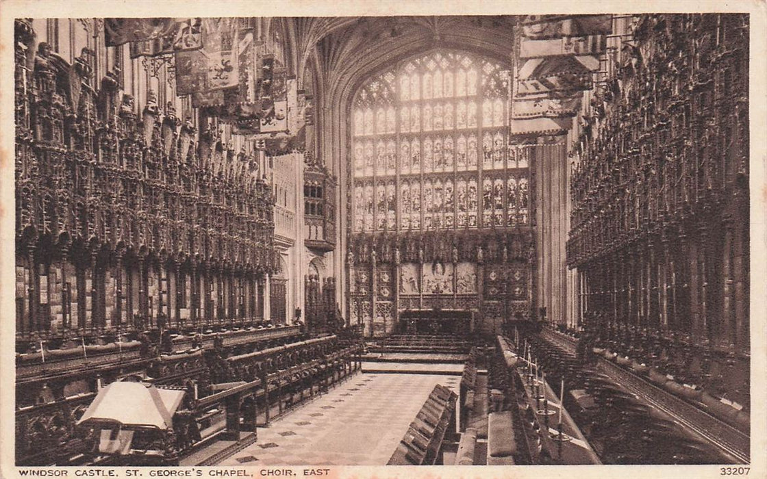 Windsor Castle St George'S Chapel Choir East