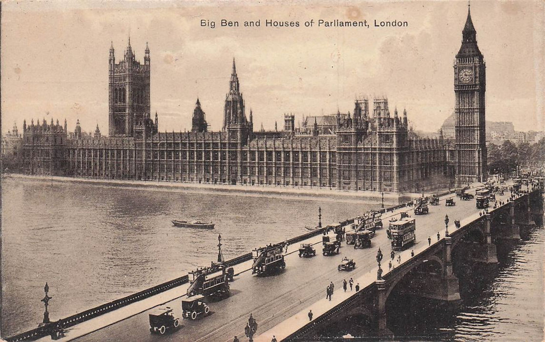 Big Ben And Houses Of Parliament London