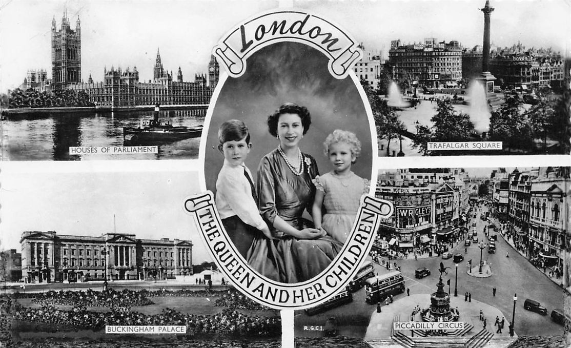 London The Queen And Her Children