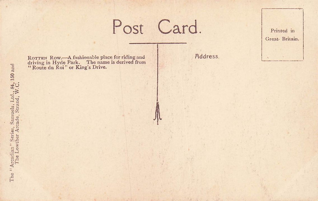 The Morning Ride Rotten Row London