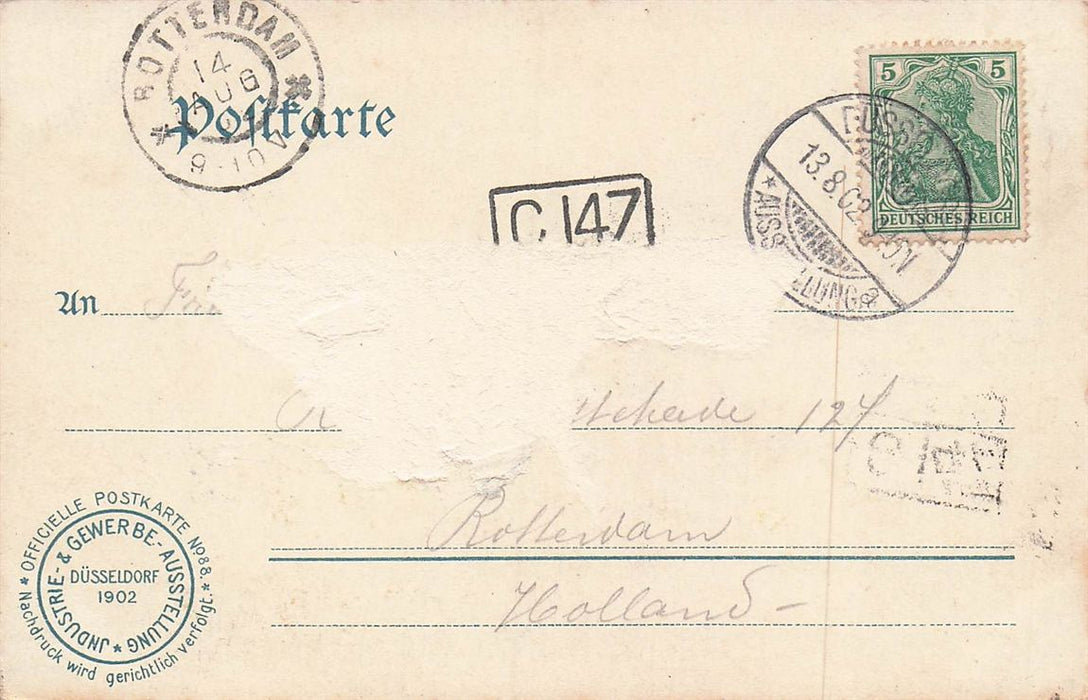 Dusseldorf 1902 Lichtfontaine