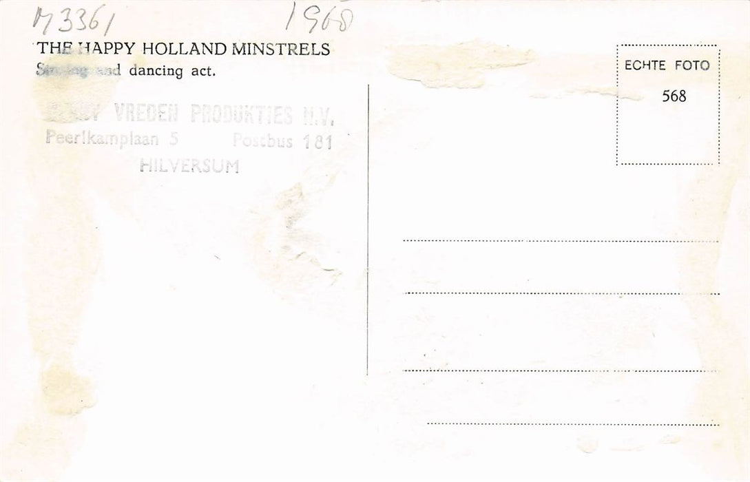 The Happy Holland Minstrels Hilversum