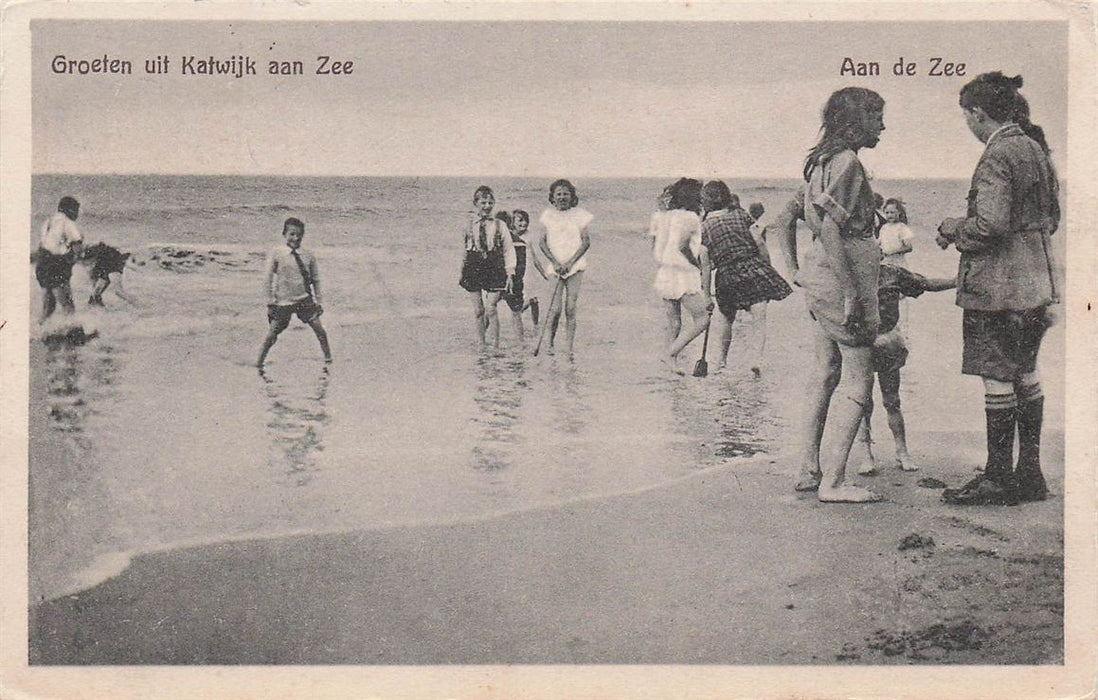 Groeten Uit Katwijk Aan Zee Aan De Zee