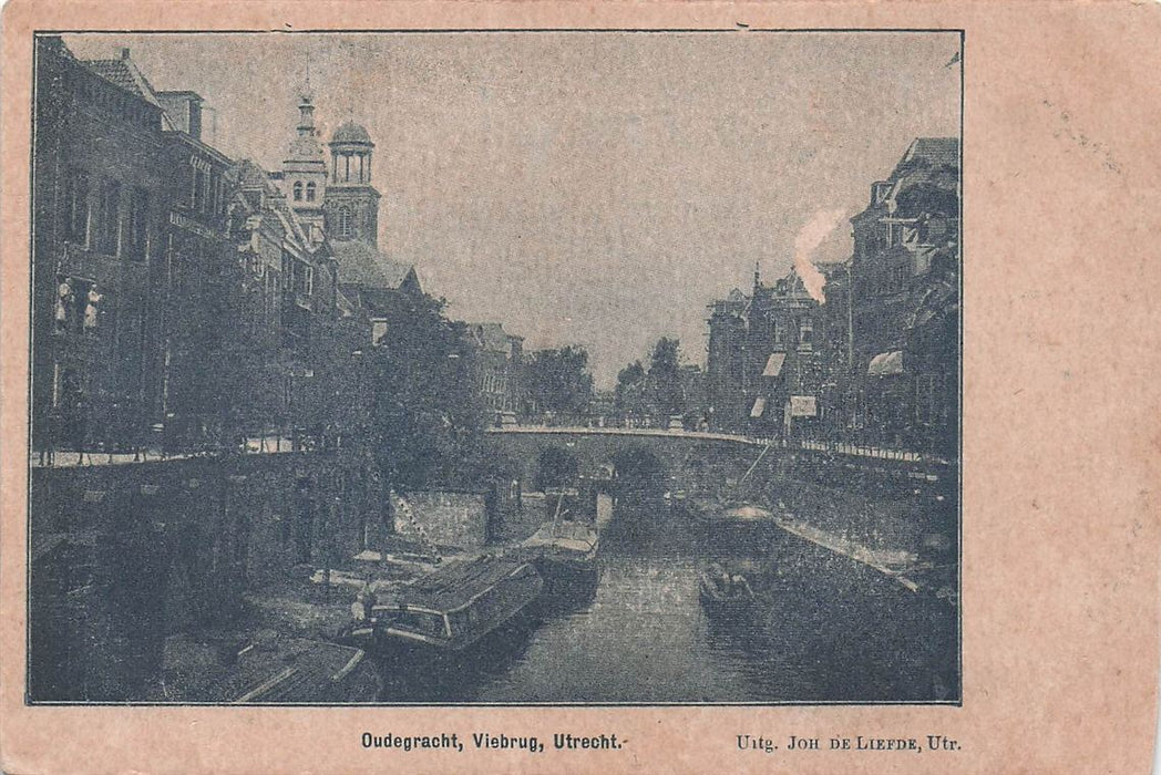 Oudegracht Viebrug Utrecht