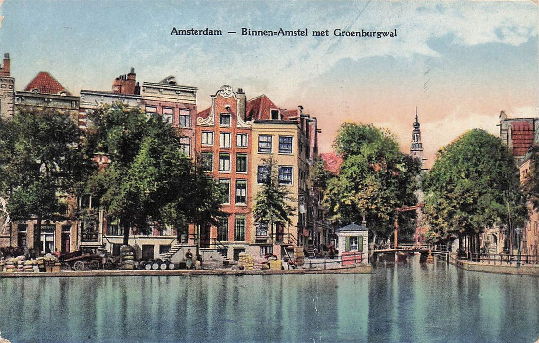 Amsterdam Binnen-Amstel Met Groenburgwal