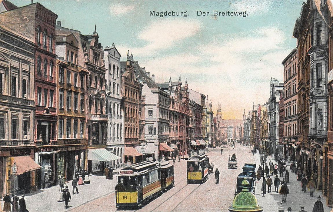 Magdeburg Der Breiteweg