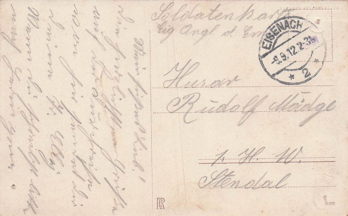 Eisenach Blick Auf Marienhöhe