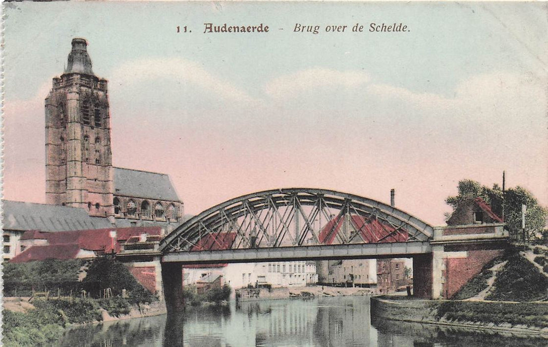 Oudenaerde Brug Over De Schelde