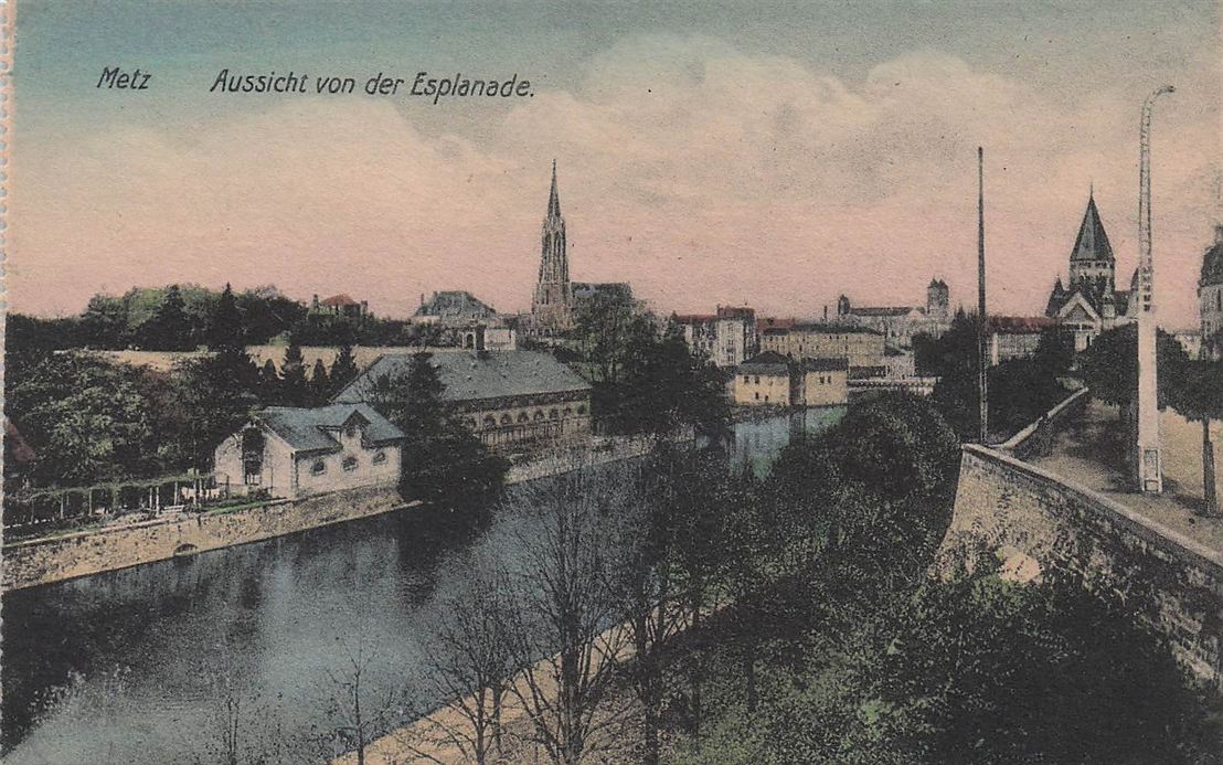 Metz Aussicht Von Der Esplanade
