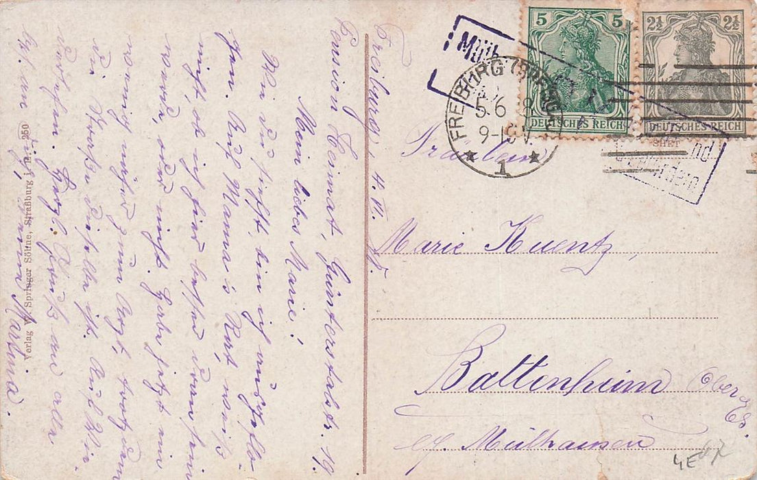 Ottrott Blick Auf Die Schlösser