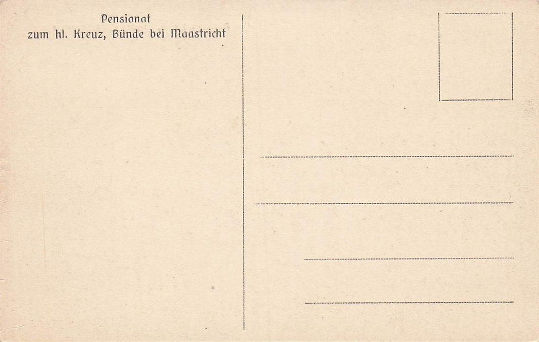 Pensionat Zum Hl Kreuz Bünde Bei Maastricht
