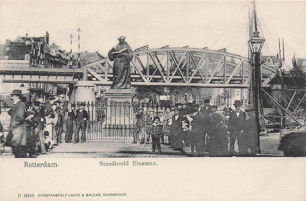Rotterdam Standbeeld Erasmus