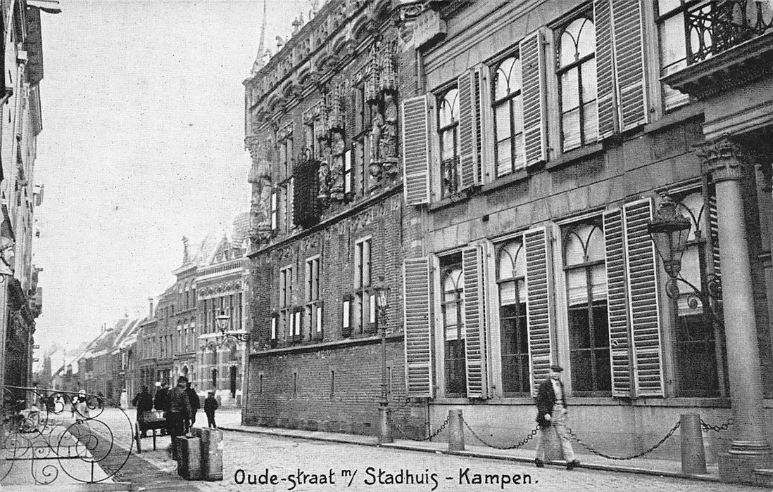 Oudestraat Stadhuis Kampen