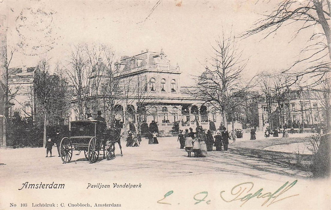 Amsterdam Paviljoen Vondelpark