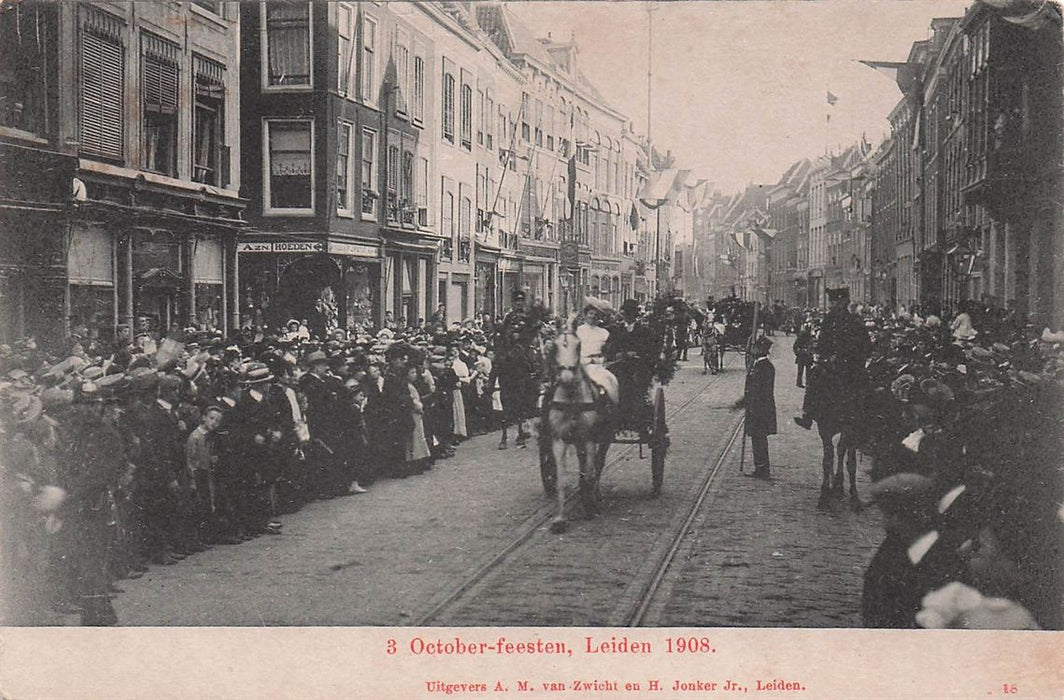 October-Feesten Leiden 1908